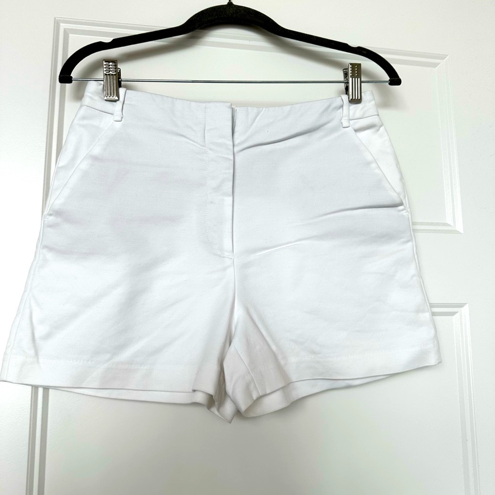 Zara shorts size small white basic